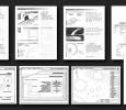 UI wireframes and flow charts